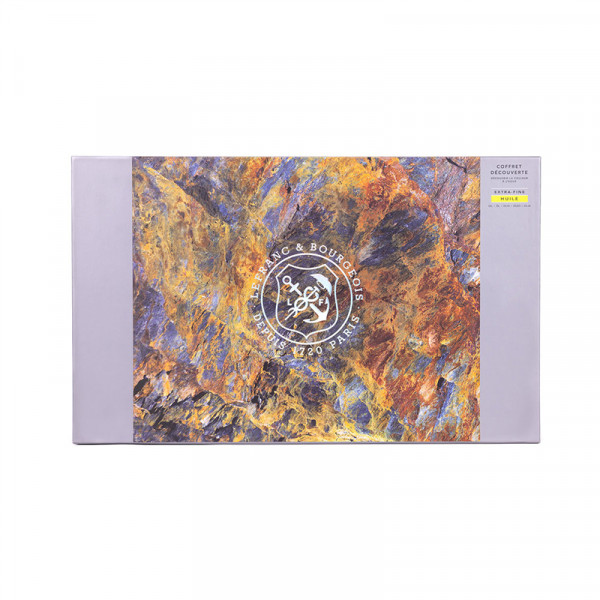 Набір олійних фарб Extre-Fine Oil Set "Discovery" Lefranc & Bourgeois, 10х20 мл, 1х40 мл + добавки та аксесуари